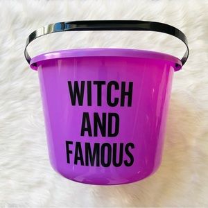 Halloween Purple Candy Bucket